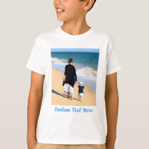 Süßes Baby mit Mama Foto T-Shirt personalisierter 