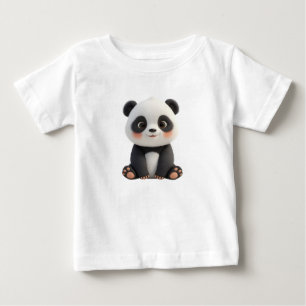Süßes Baby-Panda-T-Shirt Baby T-shirt
