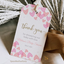 Süßes-Baby-Party-Valentinsgunst-Geschenk-Tags