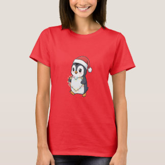 Süßes Baby-Pinguin-Design-T-Shirt T-Shirt