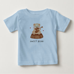 Süßes Baby-T-Shirt-Design Baby T-shirt