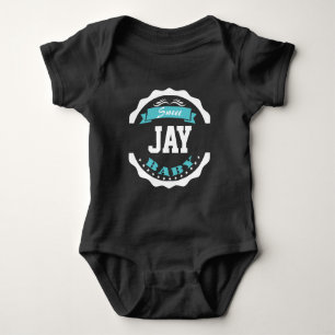 Süßes Baby und der Name Ihres Babys Benutzerdefini Strampler