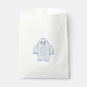 Süßes Baby-Yeti Geschenktütchen