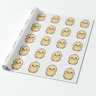 Süßes Babyenten Küken Geschenkpapier