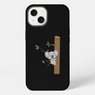 Süßes Babykoala, das auf einen Eukalyptusbaum klet iPhone 13 Hülle