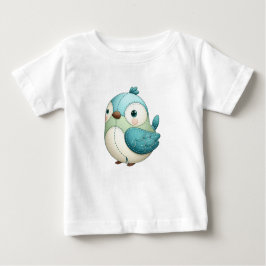 Süßes Babyshirt mit bunten Tieren Baby T-shirt
