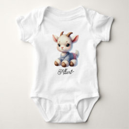 Süßes Babyziegenlamm Baby Strampler