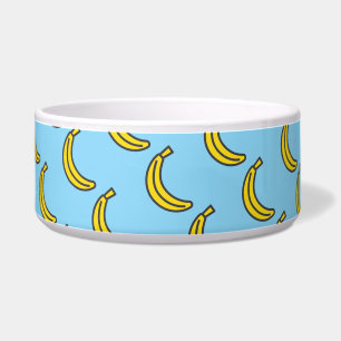 Süßes Bananen-Sommer-Haustierliebhaber-Muster Napf