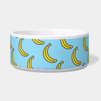 Süßes Bananen-Sommer-Haustierliebhaber-Muster Napf