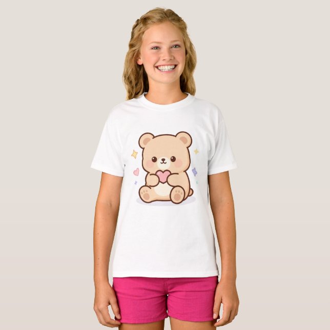 Süßes Bär-Shirt  T-Shirt (Vorne ganz)
