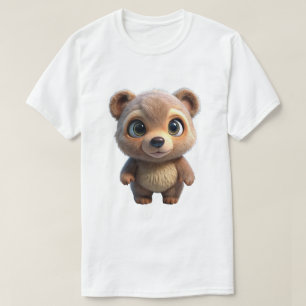 Süßes Bär-Tierdesign T-Shirt
