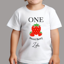 Süßes Beeren-T-Shirt Geburtstags-T-Shirt