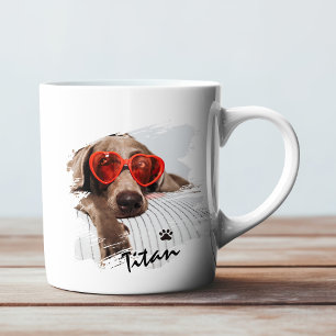 Süßes benutzerdefiniertes Haustierfoto Kaffeetasse