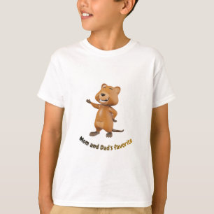 Süßes Biber-Kinder-T-Shirt T-Shirt