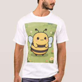Süßes Bienen-Maskottchen-Shirt – Wildblumenwiese N T-Shirt