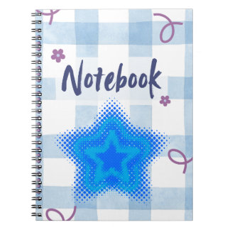 Süßes blaues Sternen-Notizbuch ⭐💙✨ Notizblock