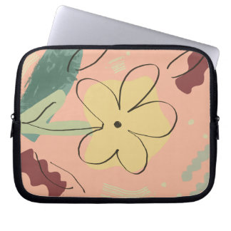 Süßes Blumen-Design-Laptop-Case Laptopschutzhülle