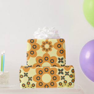 süßes Blumenblattmuster 3 Geschenkpapier