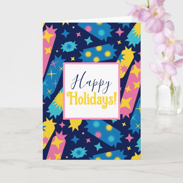 Süßes Bonbons. Karte (Orchidee)