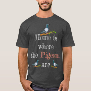 Süßes Brieftauben-Shirt Taubenrennen Tshirt