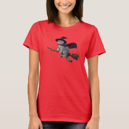 Süßes Britisch Kurzhaar-Hexen-T-Shirt T-Shirt