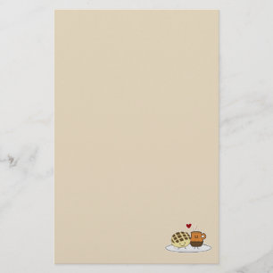 Süßes Brot Heiße Schokolade Pan dulce mexikanische Briefpapier