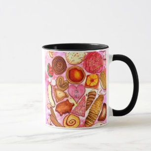 Süßes Brot mexikanischer Pan Dulce Tasse
