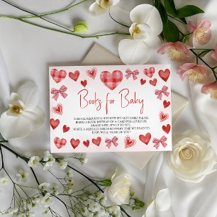 Süßes Bücher-fürs-Baby-Baby-Shower-Karte Begleitkarte