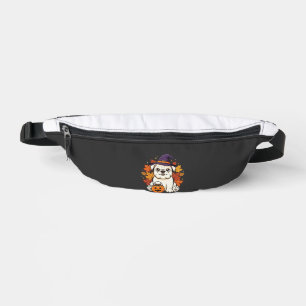 Süßes Bulldoggen-Halloween-Kürbis-Hund-Design_1 Bauchtasche