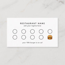 Süßes Burger-Restaurant