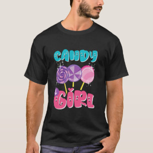 Süßes Candy-Girl-Shirt Sweet Tooth Regenbogen-Baum T-Shirt