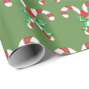 Süßes Candy Weihnachten Geschenkpapier