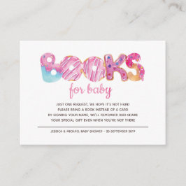 Süßes Candyland Sprinkles Bücher für Kinder Begleitkarte