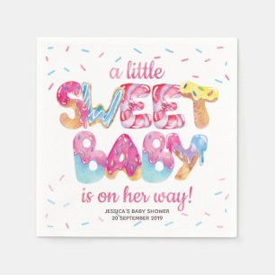 Süßes Candyland Sprinkles Serviette