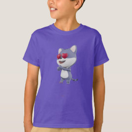 Süßes Cartoon-Charakter-T-Shirt | Lustiges Grafik- T-Shirt