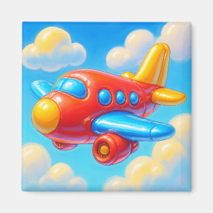 Süßes Cartoon-Flugzeug Magnet