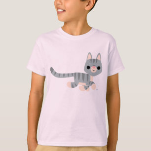 Süßes Cartoon-Kitty-Kinder-T-Shirt T-Shirt
