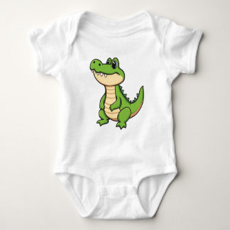 Süßes Cartoon-Krokodil-Baby Baby Strampler