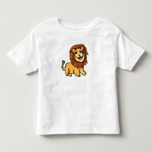 Süßes Cartoon-Löwen-Baby-T-Shirt - Liebenswerte Sa Kleinkind T-shirt