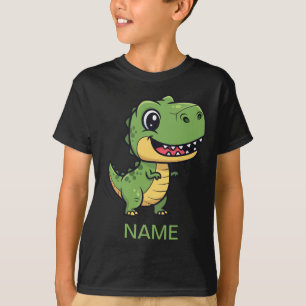 Süßes Cartoon-T-Rex-Dinosaurier-Kinder-T-Shirt  T-Shirt