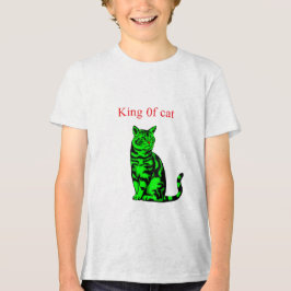 Süßes Cartoon-T-Shirt für Kinder Tri-Blend Shirt