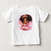 Süßes Chibi-T-Shirt für Kleinkinder-Mädchen 18–24 