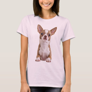 Süßes Chihuahua-Hund-Porträt Damen T-Shirt