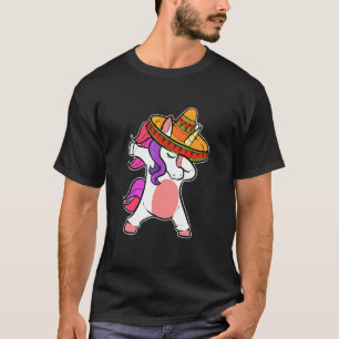 Süßes Cinco De Mayo Einhorn Mexiko Pferd Mexikanis T-Shirt