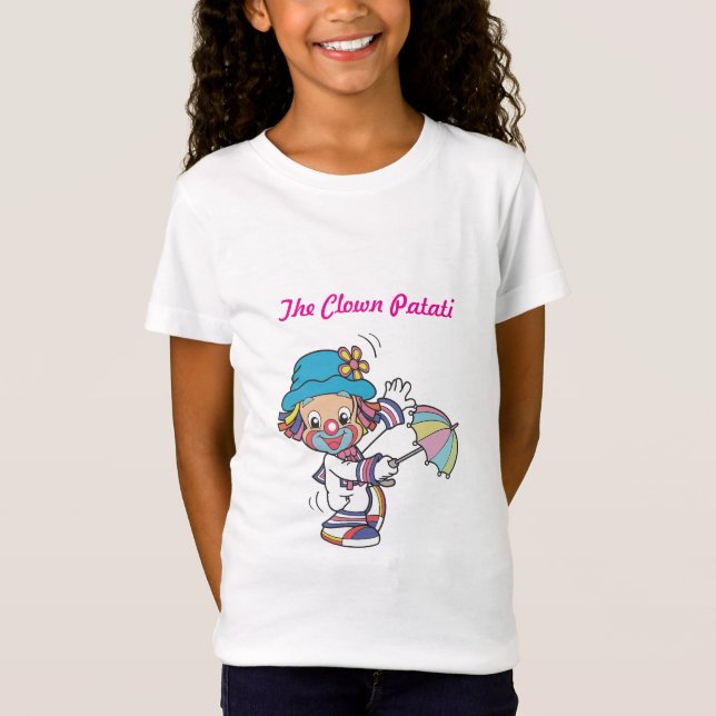 süßes Clown-T-Shirt T-Shirt (Vorderseite)
