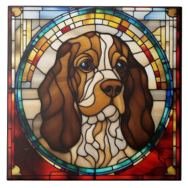 Süßes Cocker Spaniel Dekoratives Tile Fliese