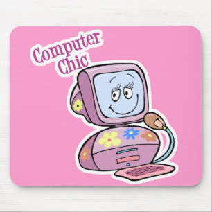 Süßes Computer-Chic-Design Mousepad