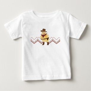 Süßes Cowboy-Baby-Küken Baby T-shirt