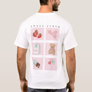 Süßes Crush Süßes Ästhetik-Shirt T-Shirt