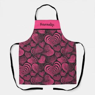 Süßes Cupcake-Dessert-Muster Damen Kochen Schürze